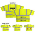 ANSI 3 Yellow Safety Vest